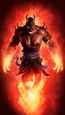 Gif animé gothique diable
